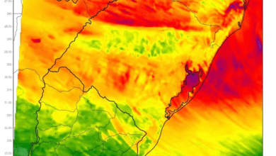 Foto de Ciclone extratropical “especialmente perigoso” atinge o Brasil com fortes chuvas e vendavais