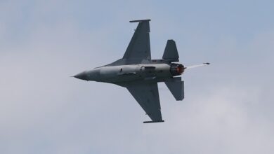 Foto de Avião da Força Aérea dos EUA quase colide com voo comercial próximo à Venezuela