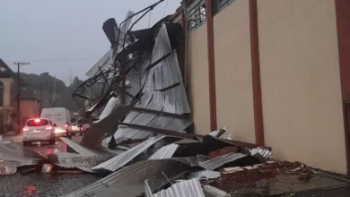 Foto de Ciclone: temporais provocam estragos em várias regiões gaúchas