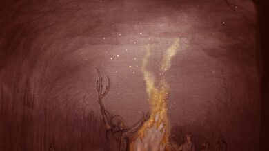 Foto de arqueólogos encontram a evidência mais antiga de produção de fogo